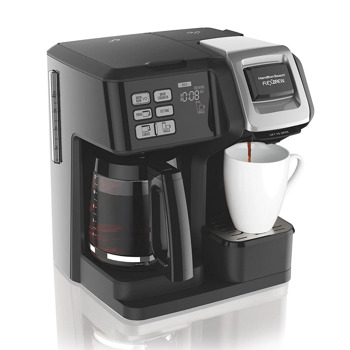 Black Programmable Coffee Maker I622