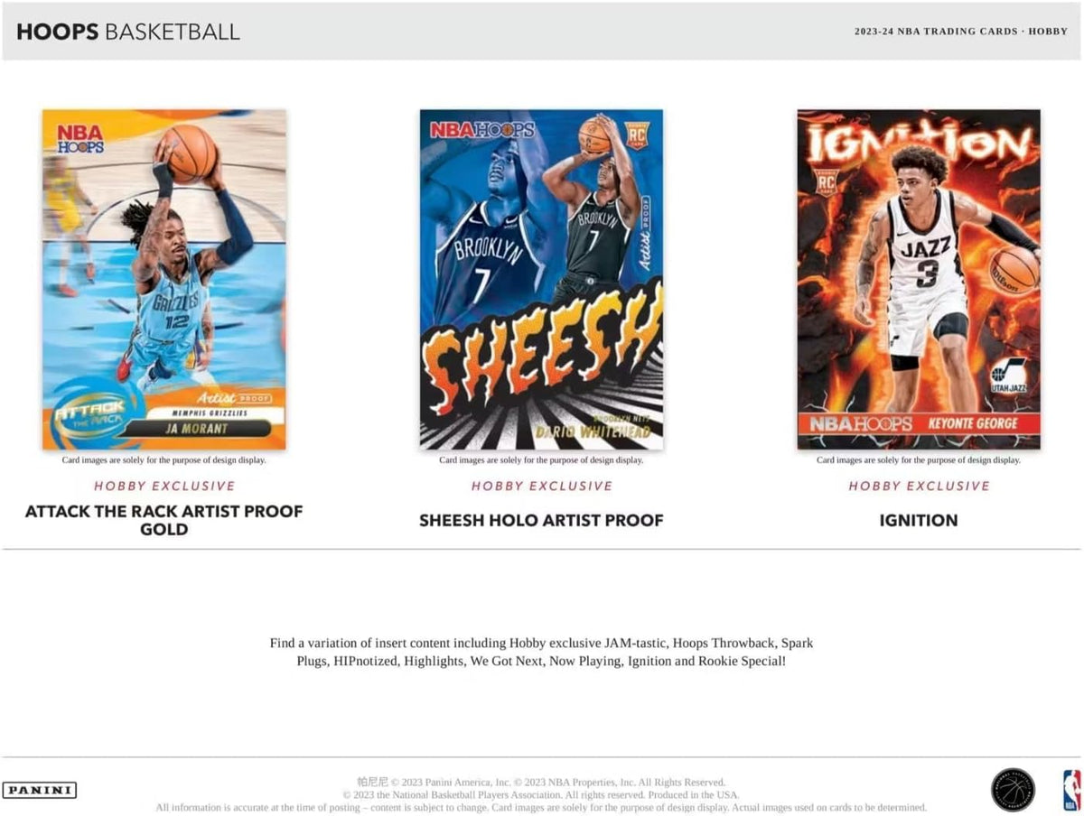 Factory Sealed Basketball HOBBY Box with 192 Cards L593