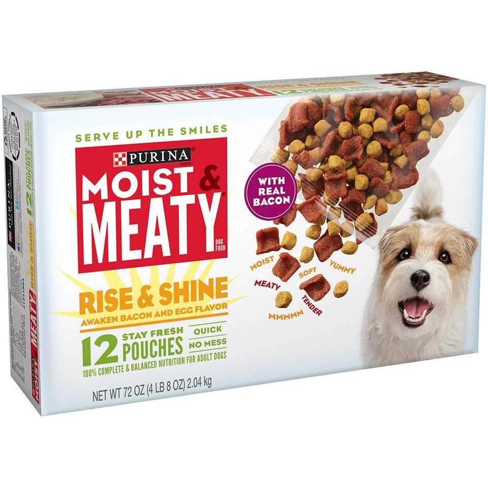 Moist & Meaty Bacon & Egg Flavor Canned Dog Food I27593