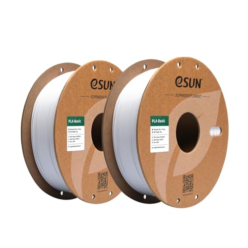 Black 1.75mm PLA Filament 1KG Spool 2Pack M73060
