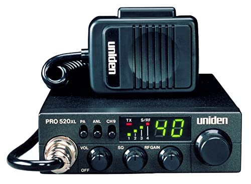 Compact 40-Channel CB Radio - Black O847