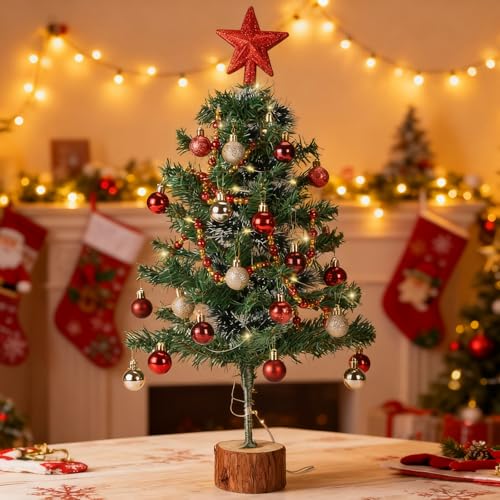 2FT Tabletop Artificial Christmas Tree with Lights G79348
