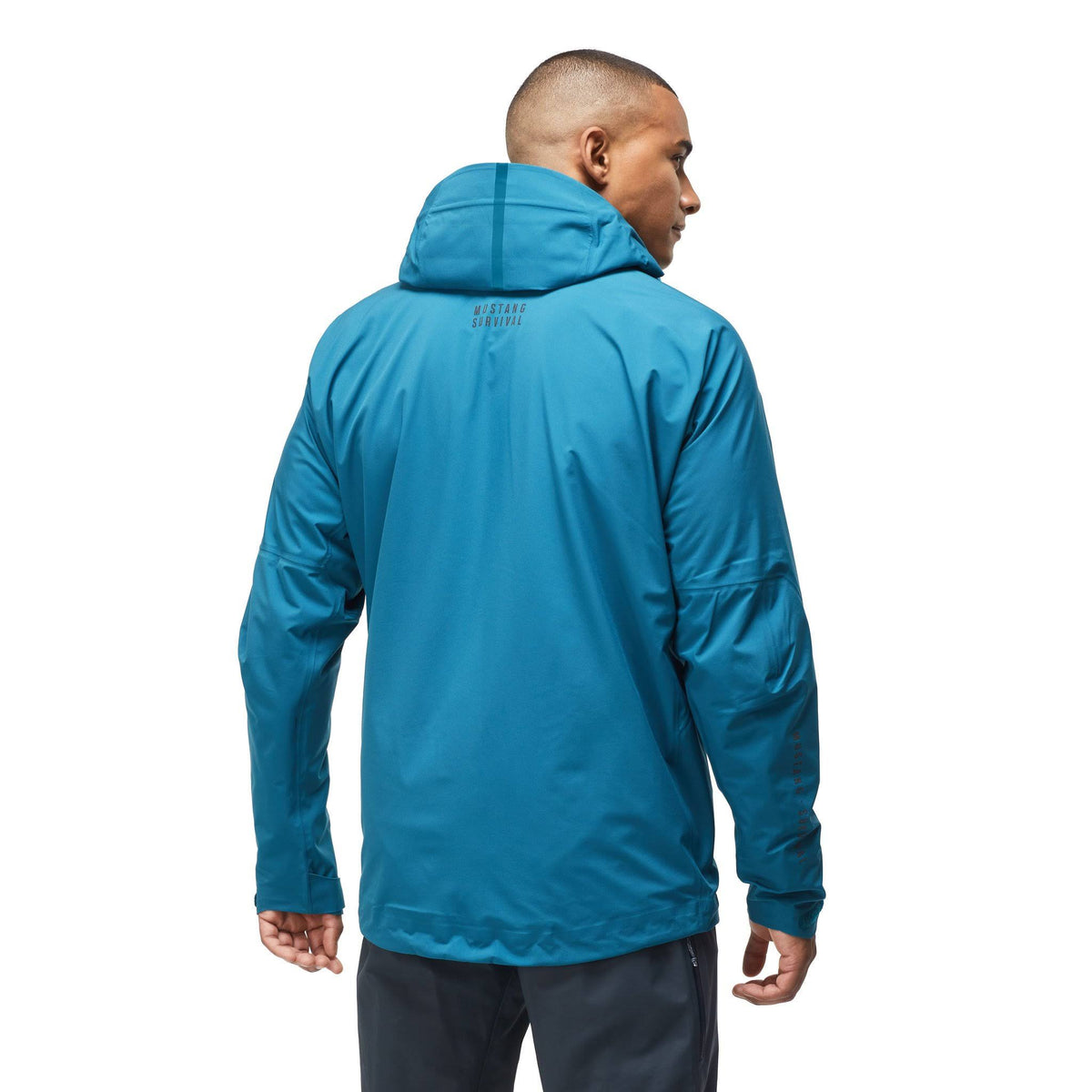 Waterproof Jacket Ocean Blue L Z293