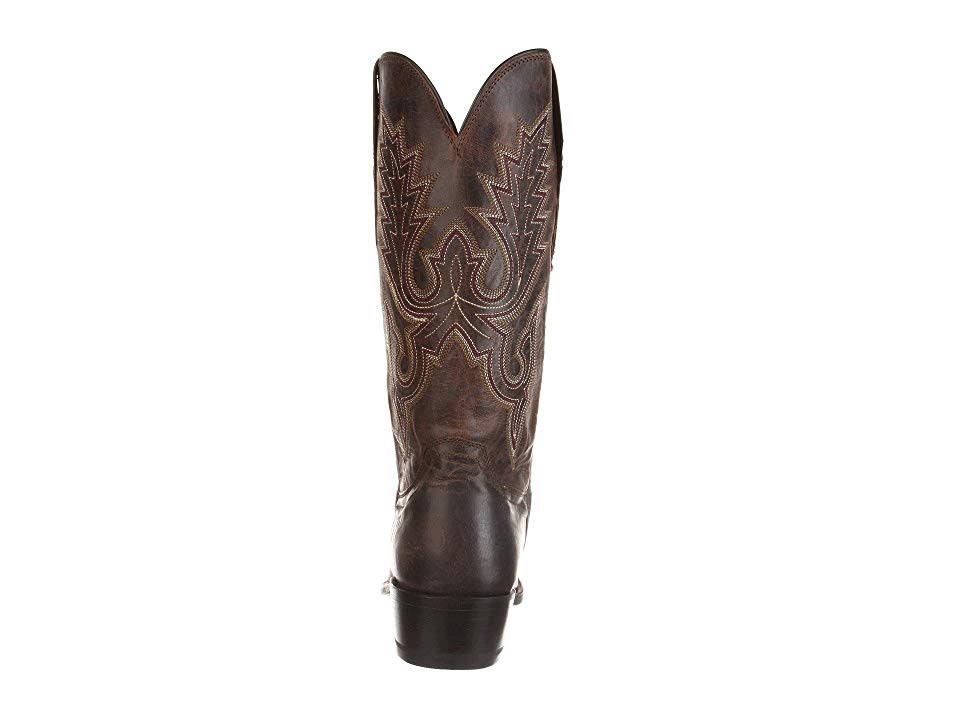 Chocolate Madras Goat Cowboy Boots S3659