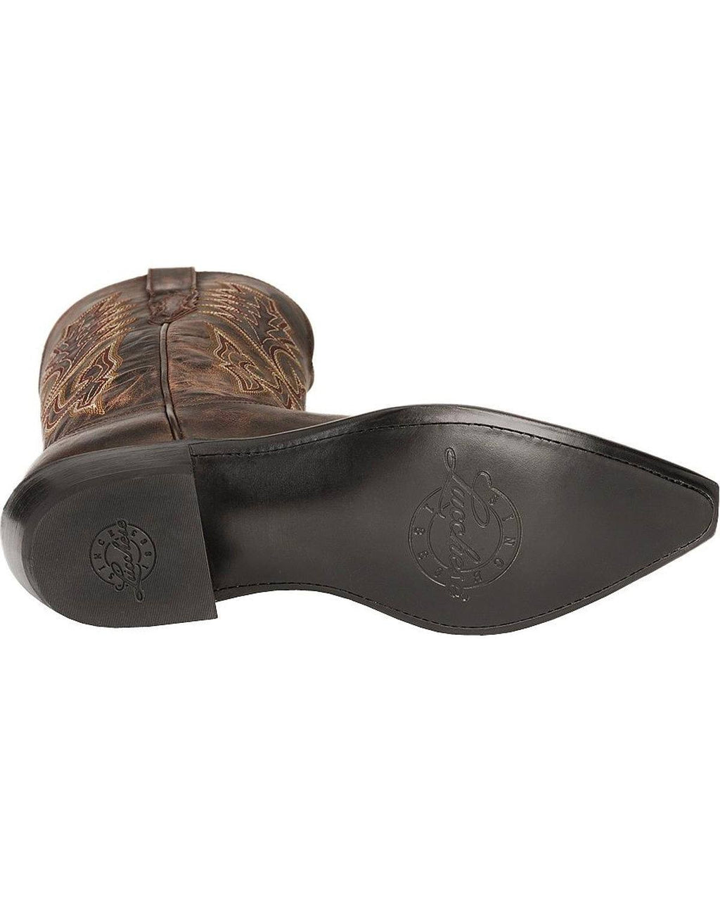 Chocolate Madras Goat Cowboy Boots S3659