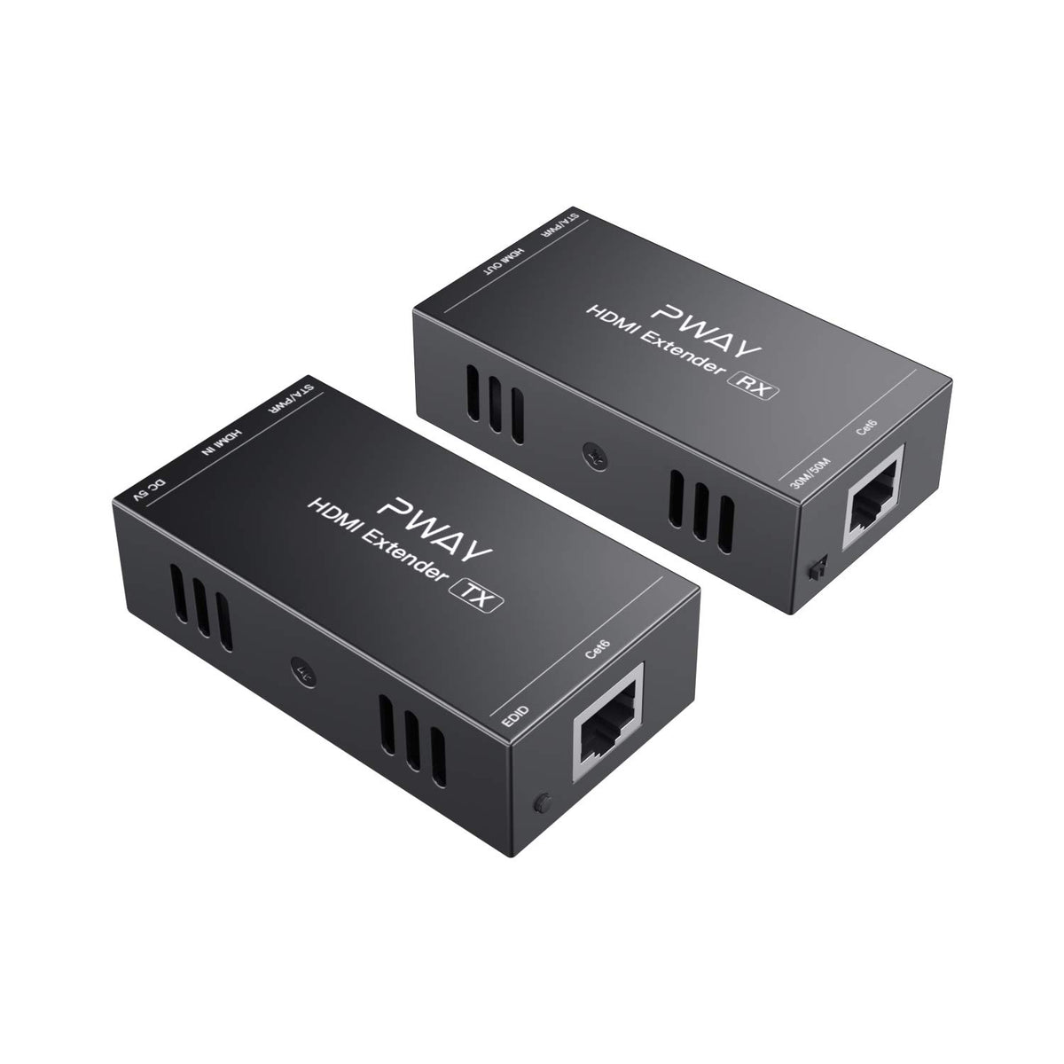 HDMI Extender Over Ethernet Cat5e/6 Up to 165ft/50m 1080P HD Video K67184