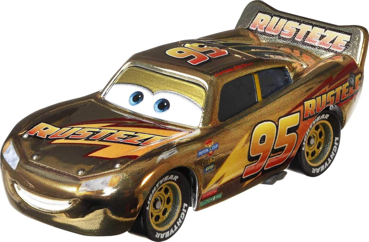 Golden Die-Cast Lightning McQueen 1:55 Scale Movie Character M5154