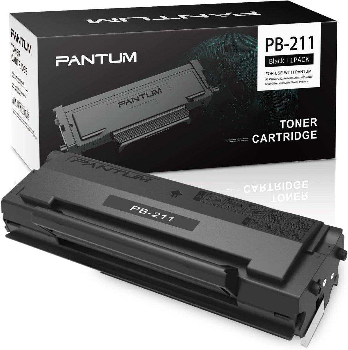 Black Toner Cartridge Pack of 2 P71851