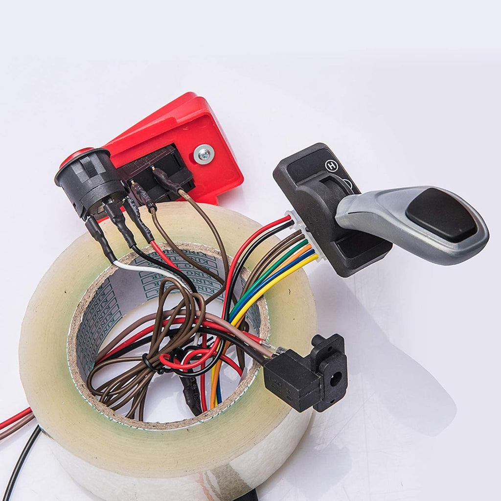 12V Remote Control Circuit Board Wires Switch Gearbox with Motors Children Electric Ride On Car Accessories Q70272