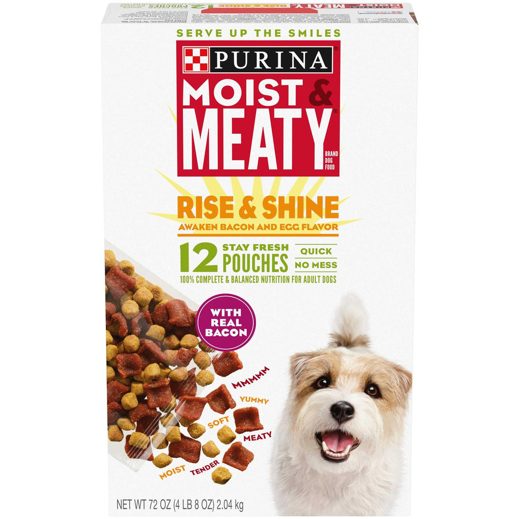 Moist & Meaty Bacon & Egg Flavor Canned Dog Food I27593