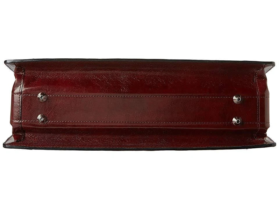 Dark Brown Leather Brief F750