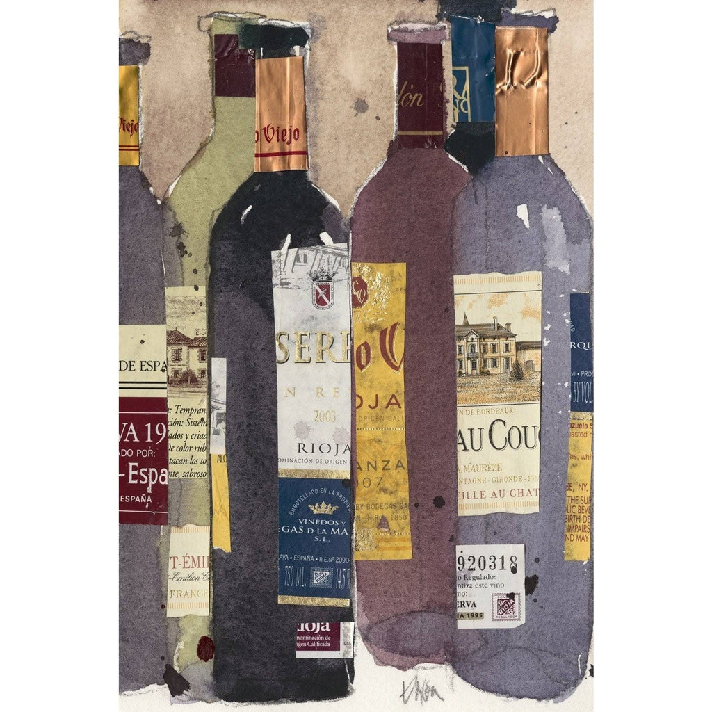 Purple 16 x 24 Canvas Painting Print D752293
