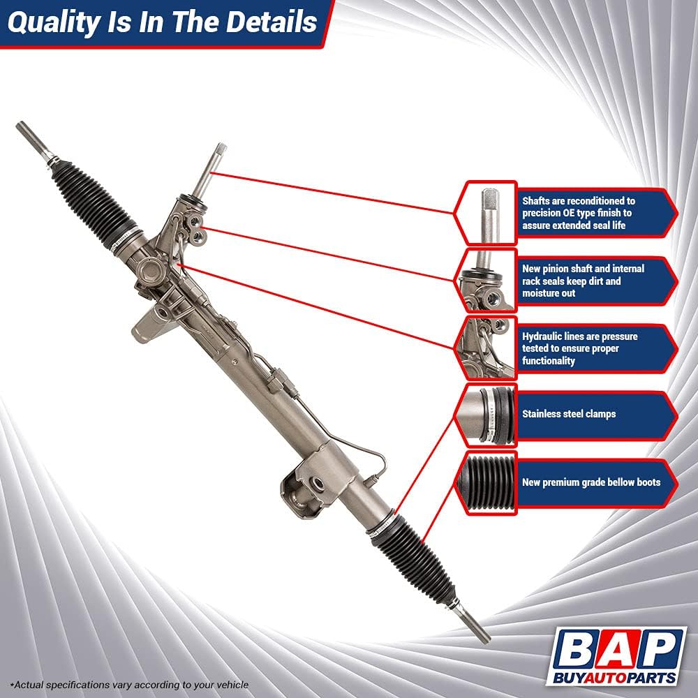 Remanufactured Power Steering Rack And Pinion N67935