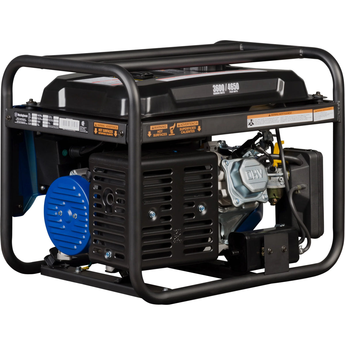4650 Peak Watt Portable Gas Powered Generator A448846
