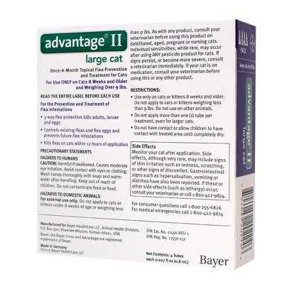 Advantage II Flea Treatment Cats S55845