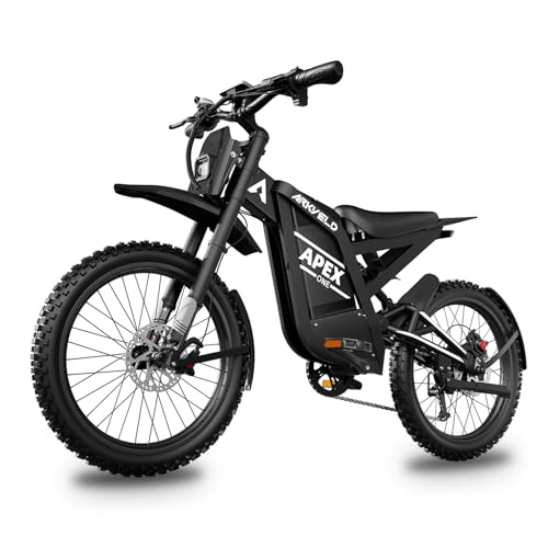 Electric Dirt Bike with 3000W Brushless Motor and 48V 30AH Battery K6396