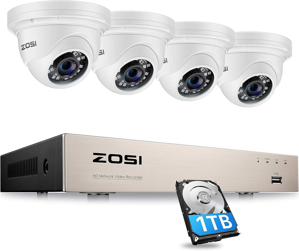 4K 16 Channel Security Camera System with 3TB Hard Drive and 12 x 5MP Cameras S73711