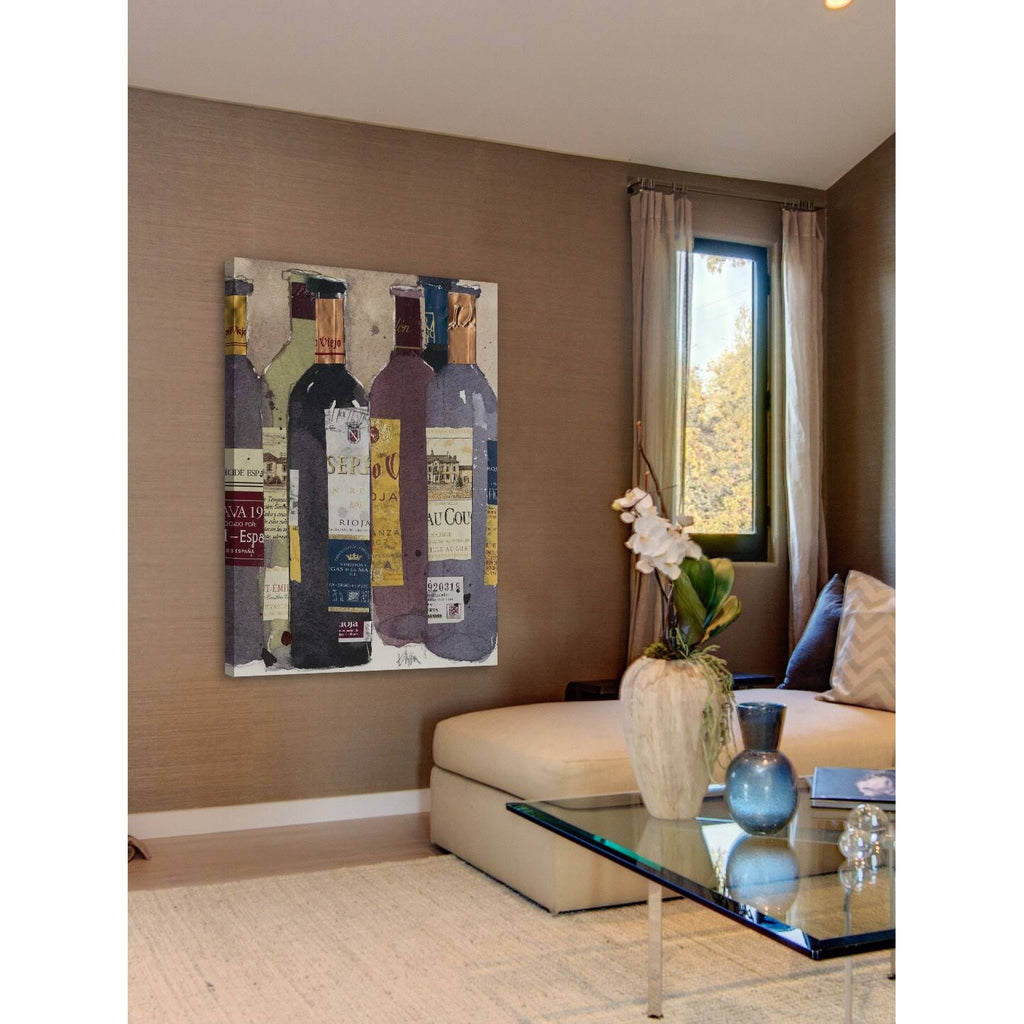 Purple 16 x 24 Canvas Painting Print D752293