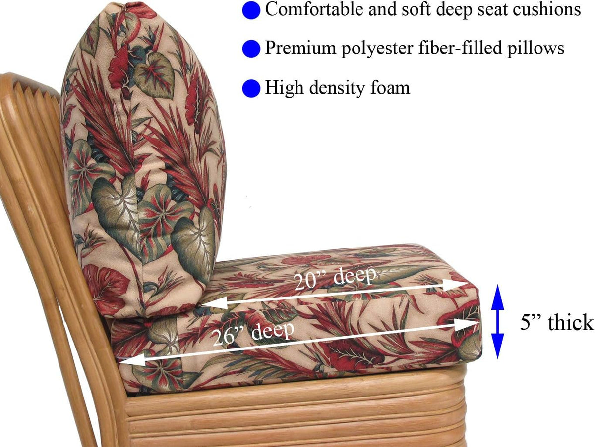 Rattan Loveseat B268431