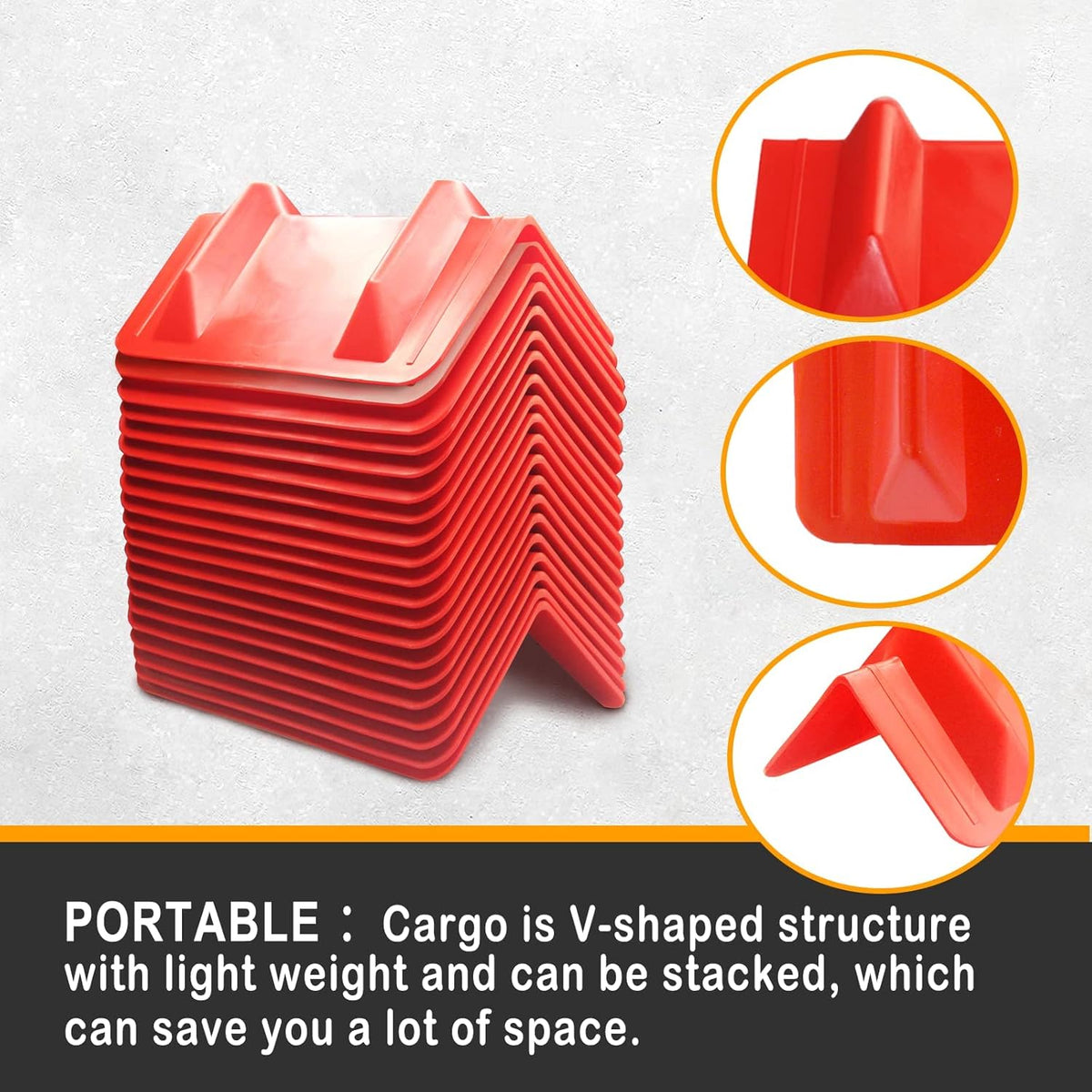 20 Pack Flatbed Edge Protectors Q833