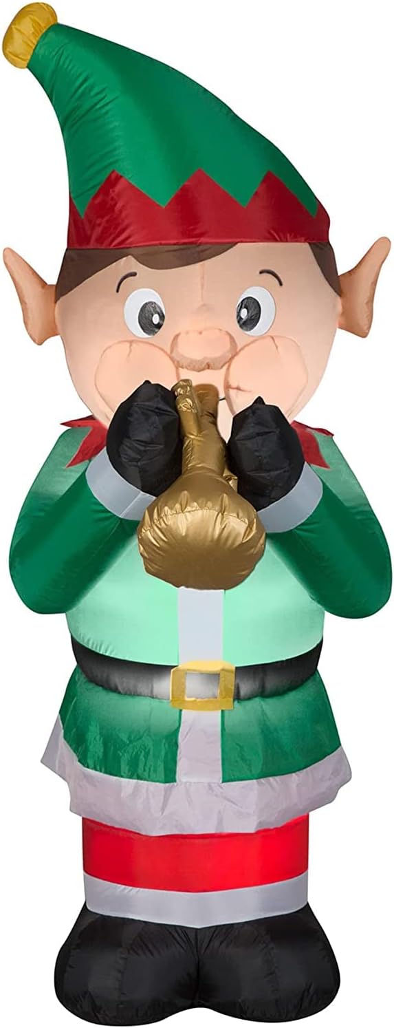 Airblown Elf With Trumpet D288844