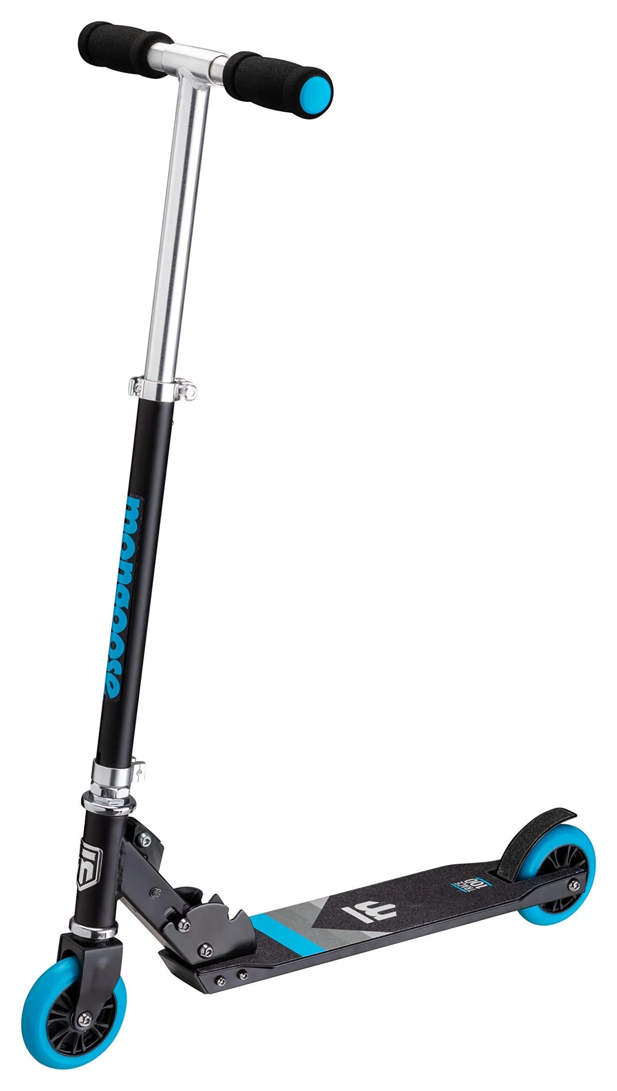 Black/Blue Youth Folding Kick Scooter N931538