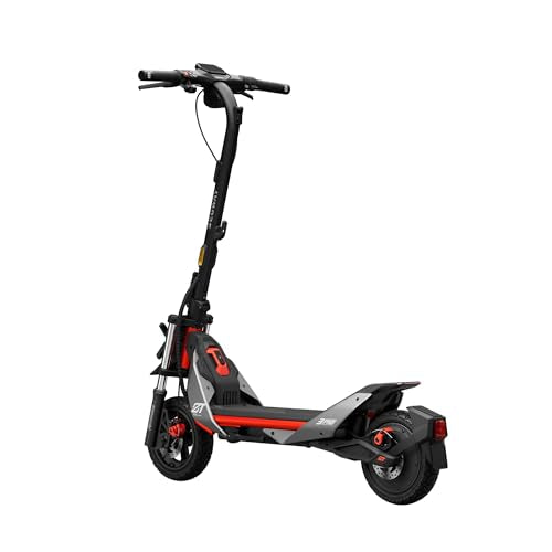 Electric Scooter, 24.9 MPH, 43.5-Mile Range, Dual Suspension, 1600W Peak Motor, Off-Road Scooter W161