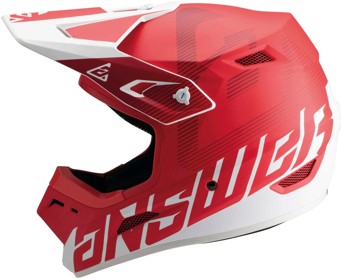 Red/White Offroad Helmet G7647