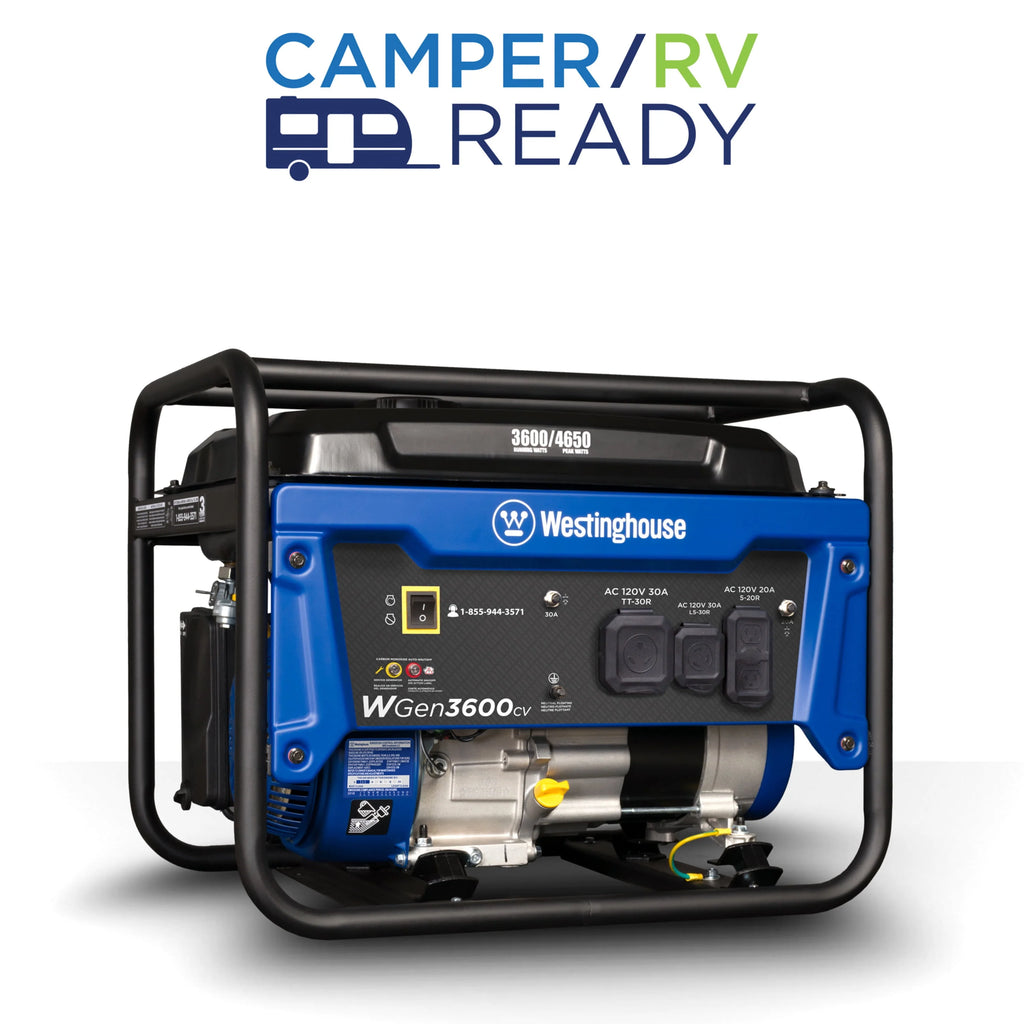 4650 Peak Watt Portable Gas Powered Generator A448846