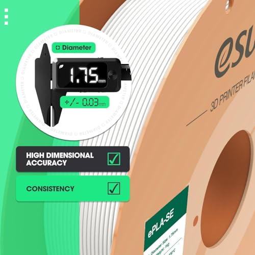 Black 1.75mm PLA Filament 1KG Spool 2Pack M73060