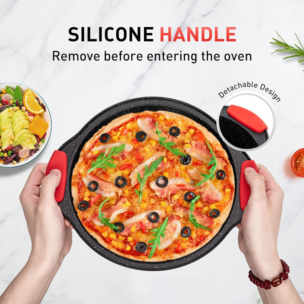 18-Piece Nonstick Carbon Steel Black Baking Pans Set Q141946