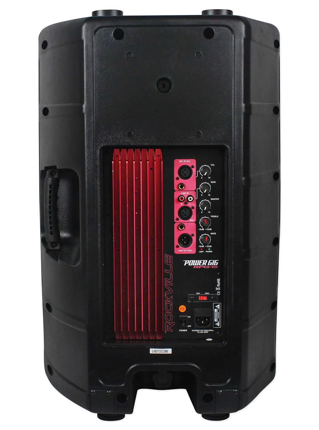15" Powered Active 2-Way DJ PA Speakers U569