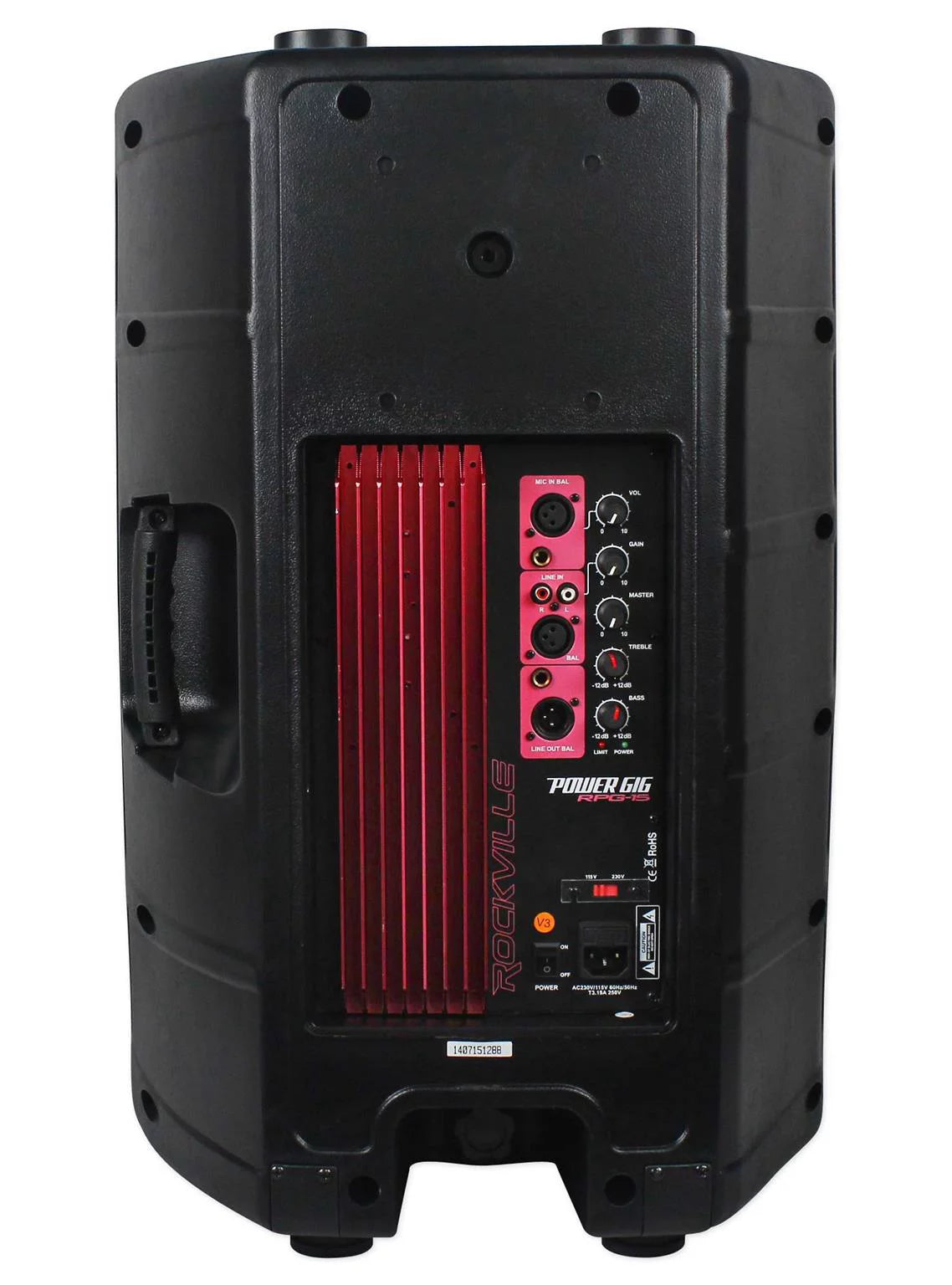 15" Powered Active 2-Way DJ PA Speakers U569