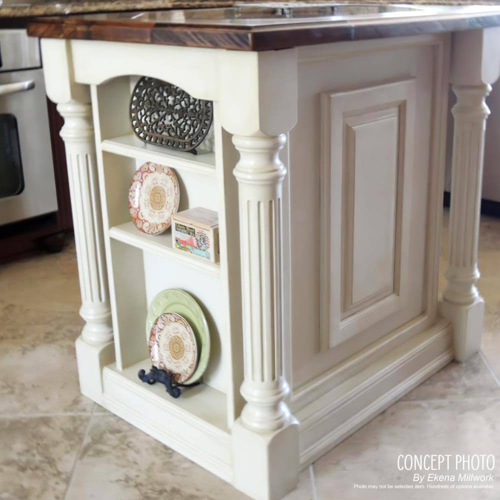 Rubberwood Cabinet Column F867769