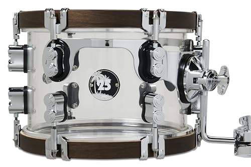 4-Piece Clear Acrylic Drum Set Shell Pack U701996