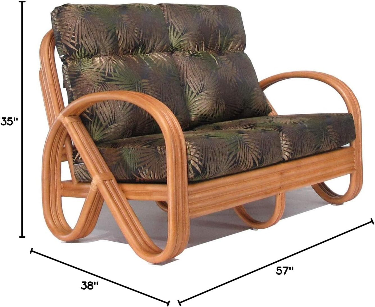 Rattan Loveseat B268431