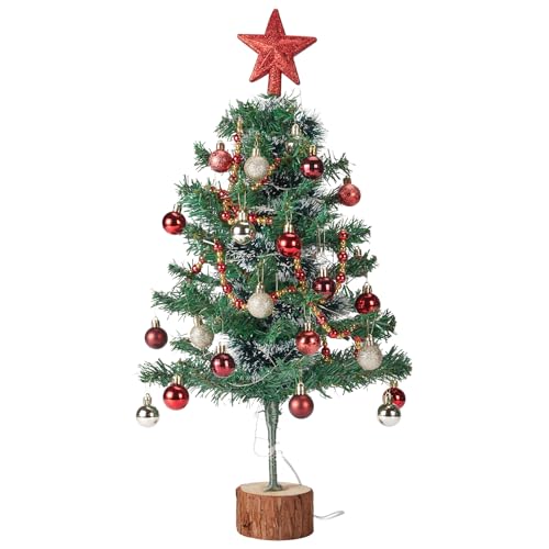 2FT Tabletop Artificial Christmas Tree with Lights G79348