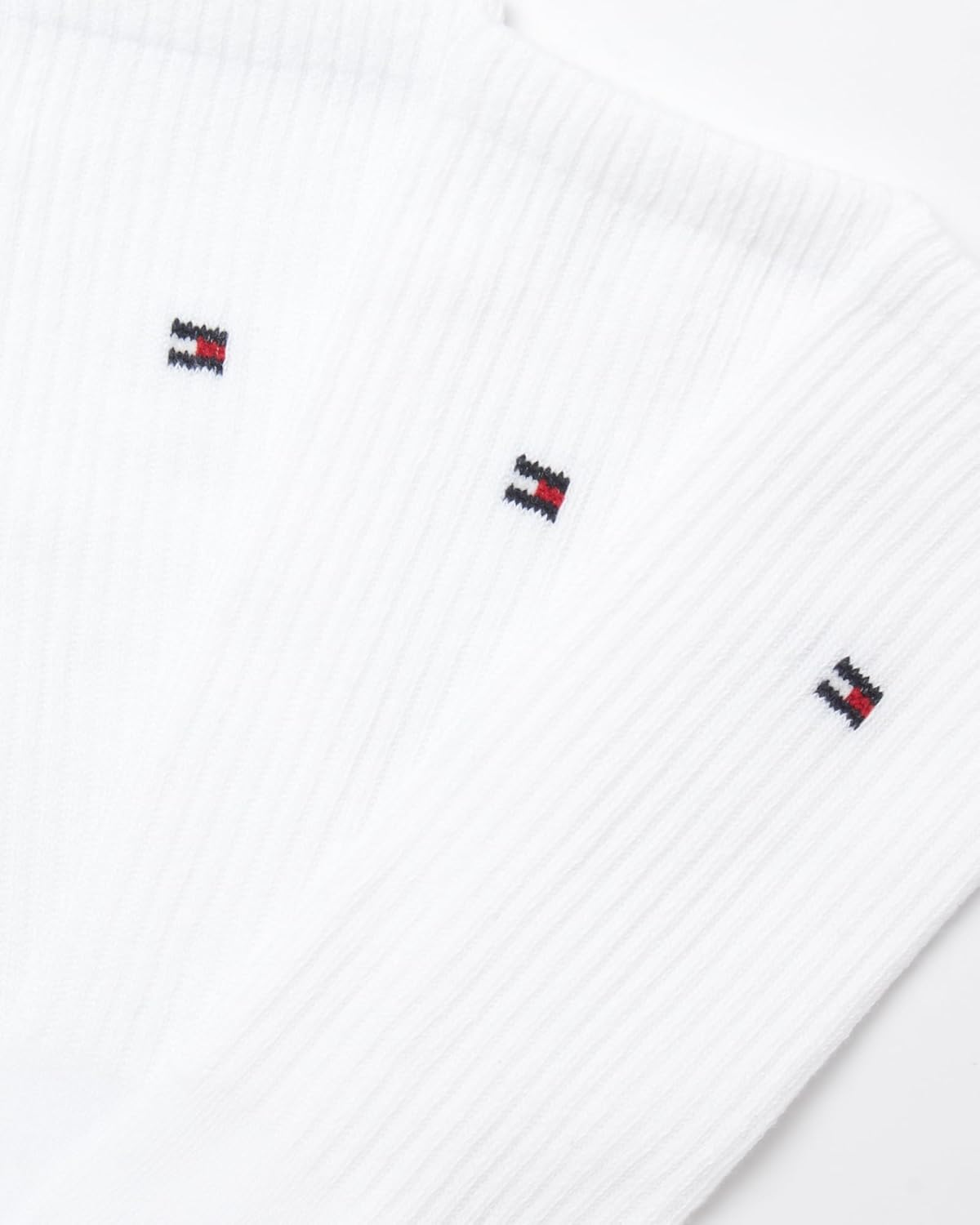 Mens Athletic Cushion Crew Socks (3 Pack), Size 7-12, White L7435