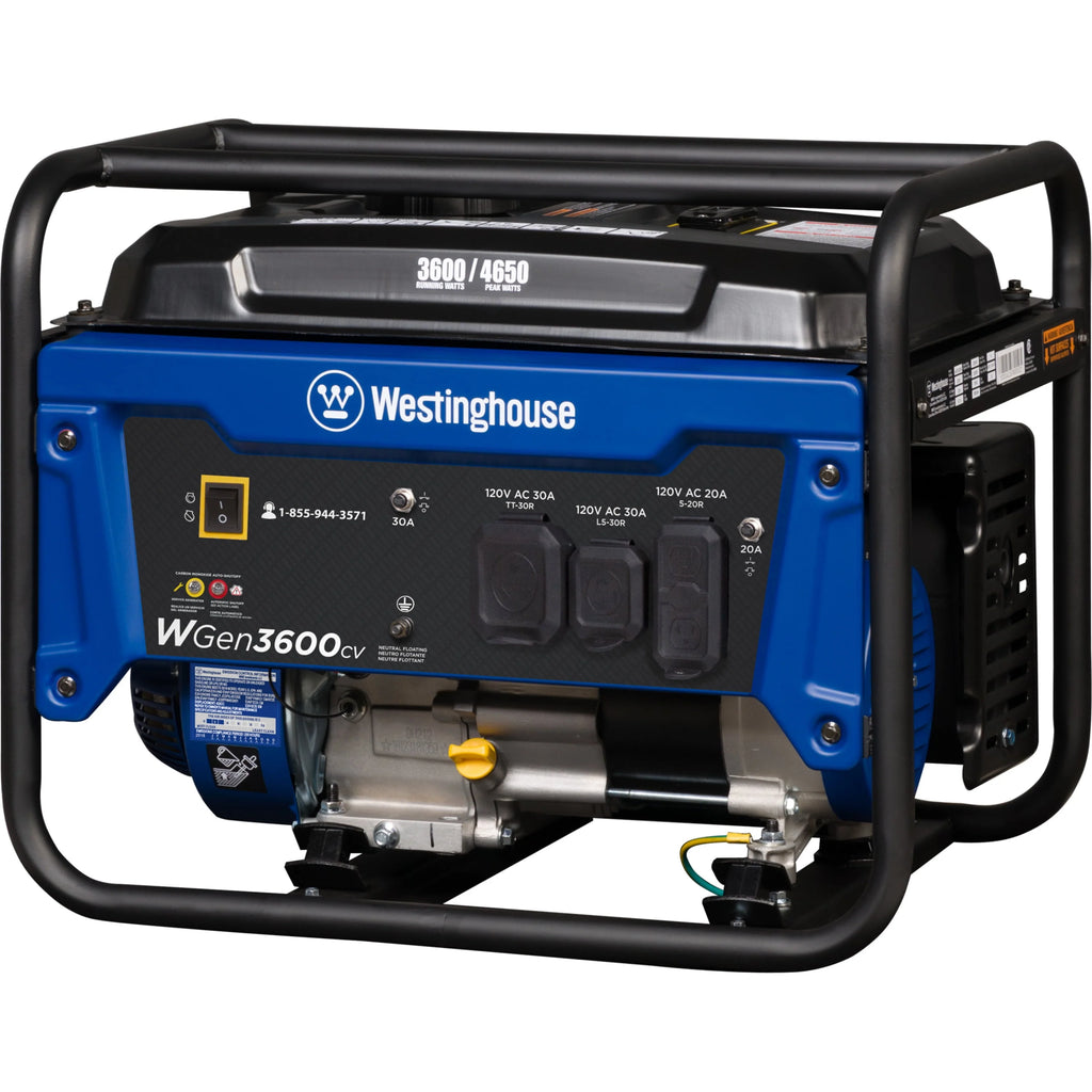 4650 Peak Watt Portable Gas Powered Generator A448846