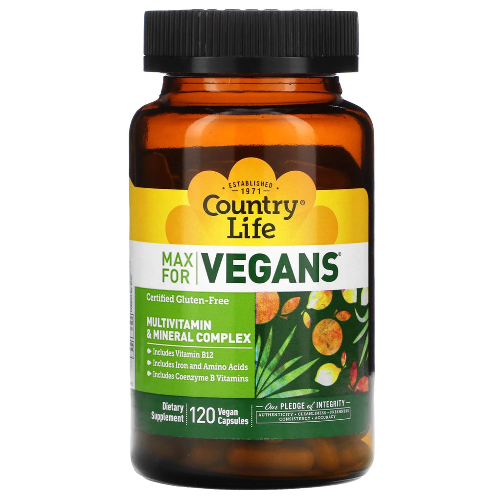 120 Vegan Capsules Multivitamin & Mineral Complex M498799