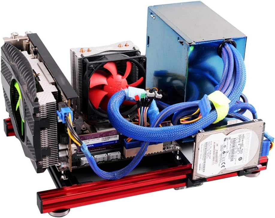 ATX Open Air Aluminum Alloy PC Case C4887