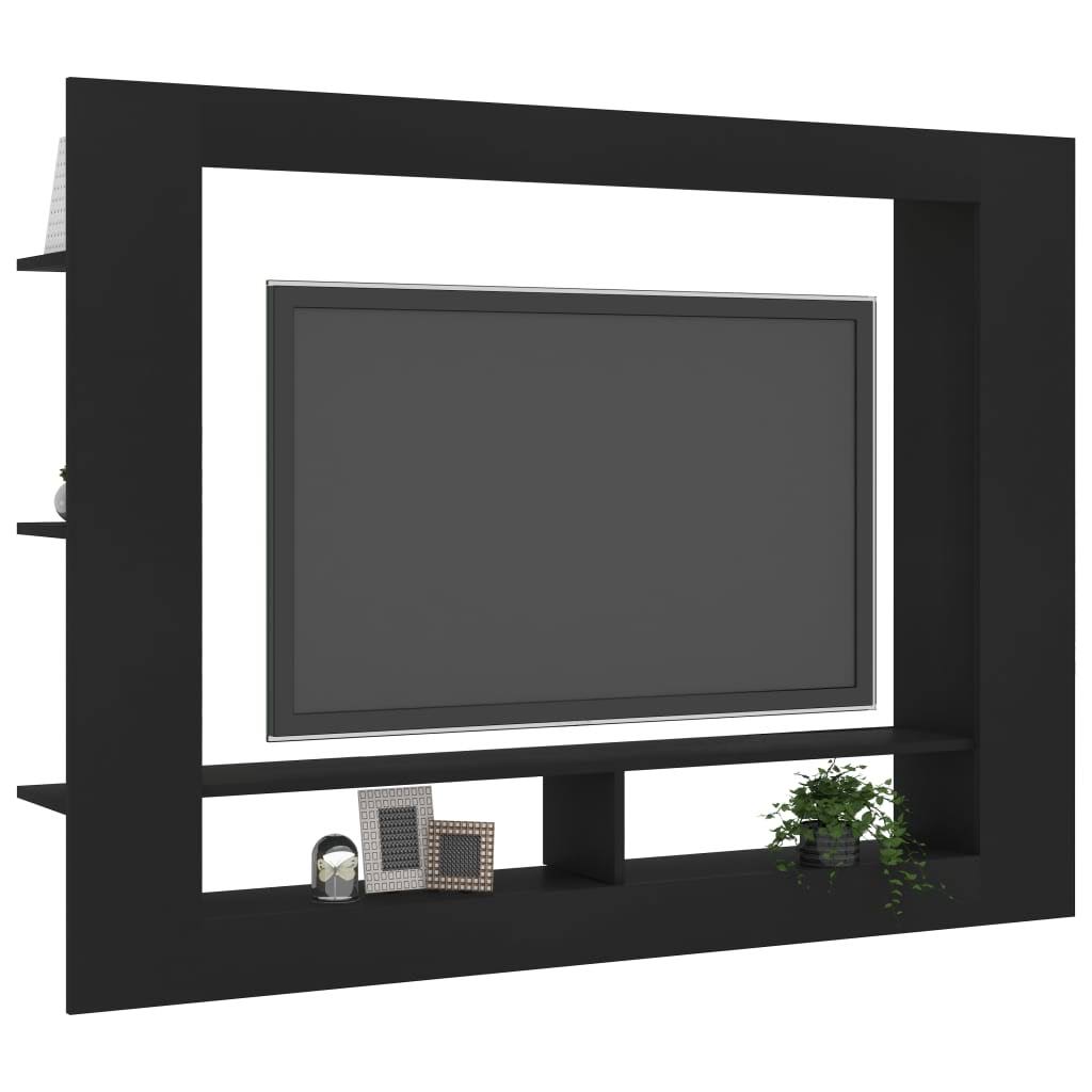 White Sonoma Oak Chipboard TV Cabinet S346334
