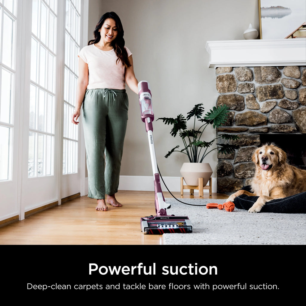 Corded Stick Vacuum with Self-Cleaning Brushroll I336340