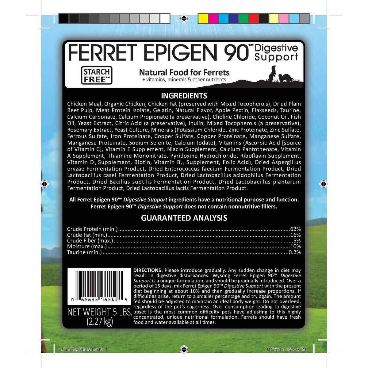 Dry Ferret Food N701