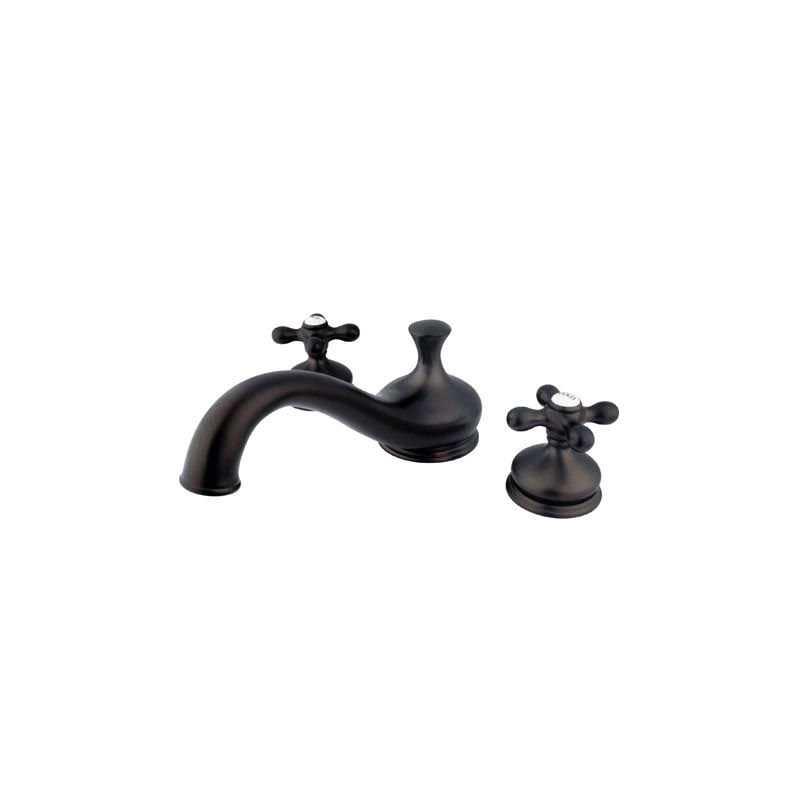 Double Handle Deck Mounted Roman Tub Filler P143893