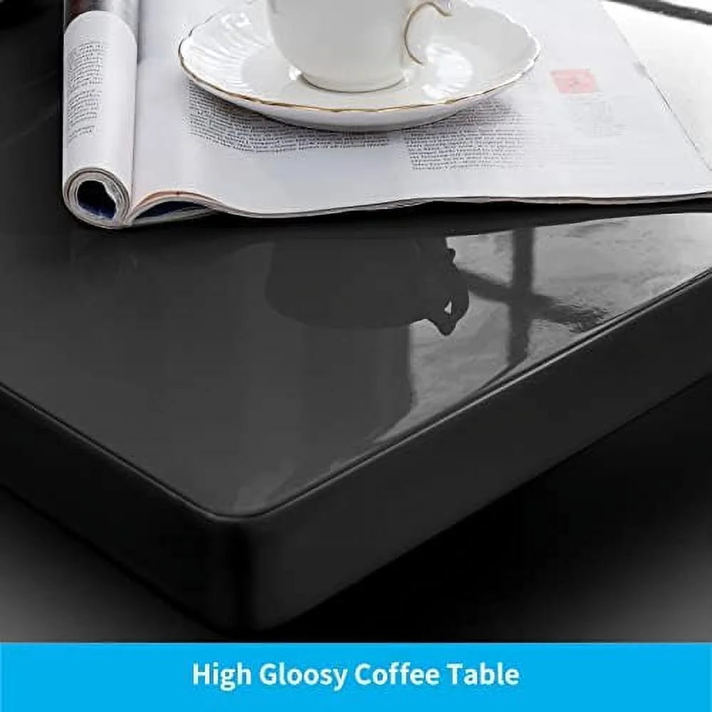 Modern LED Coffee Table with 12 Colors Lights P676