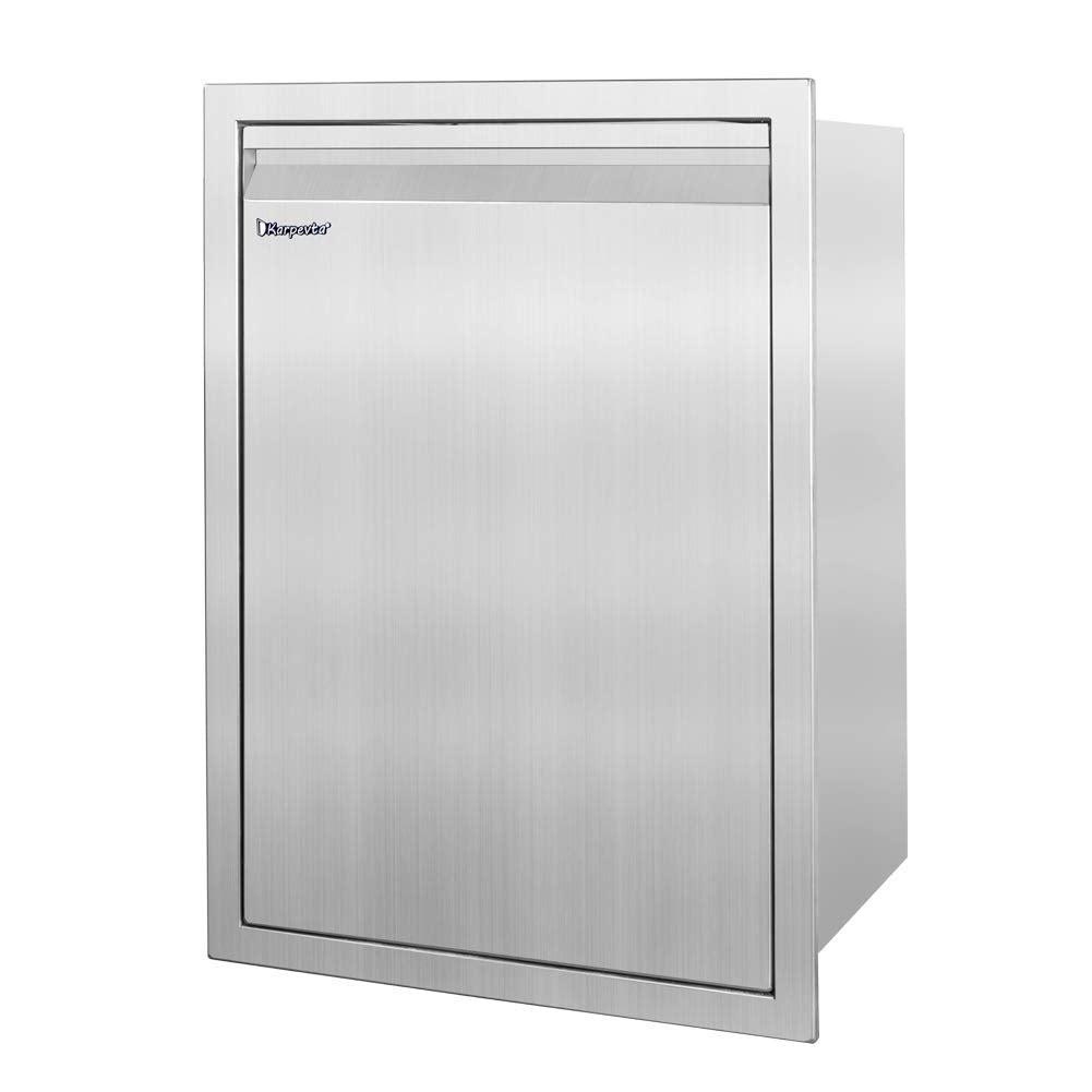 Stainless Steel Drawer W16XD18XH22.3 Inches I9549
