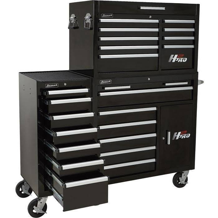 Blue 7 Drawer Side Cabinet V3260