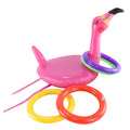 Inflatable Flamingo Hat Ring Tossing Game Toy E9096