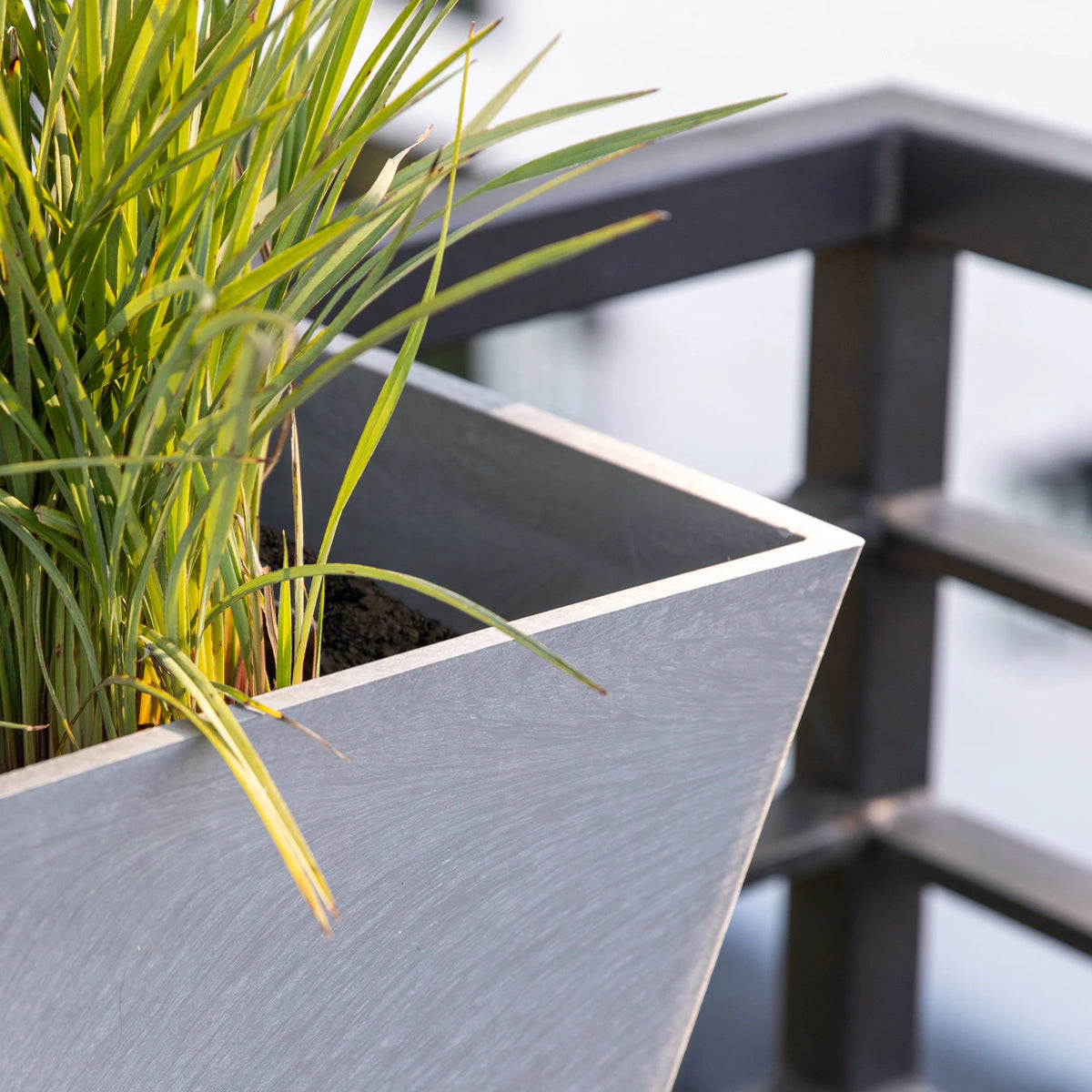 36" Plastic Railing Planter U52966